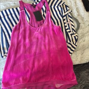 Vibrant Pink Sleeveless Top